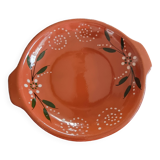 Hand painted Portuguese terracotta dish