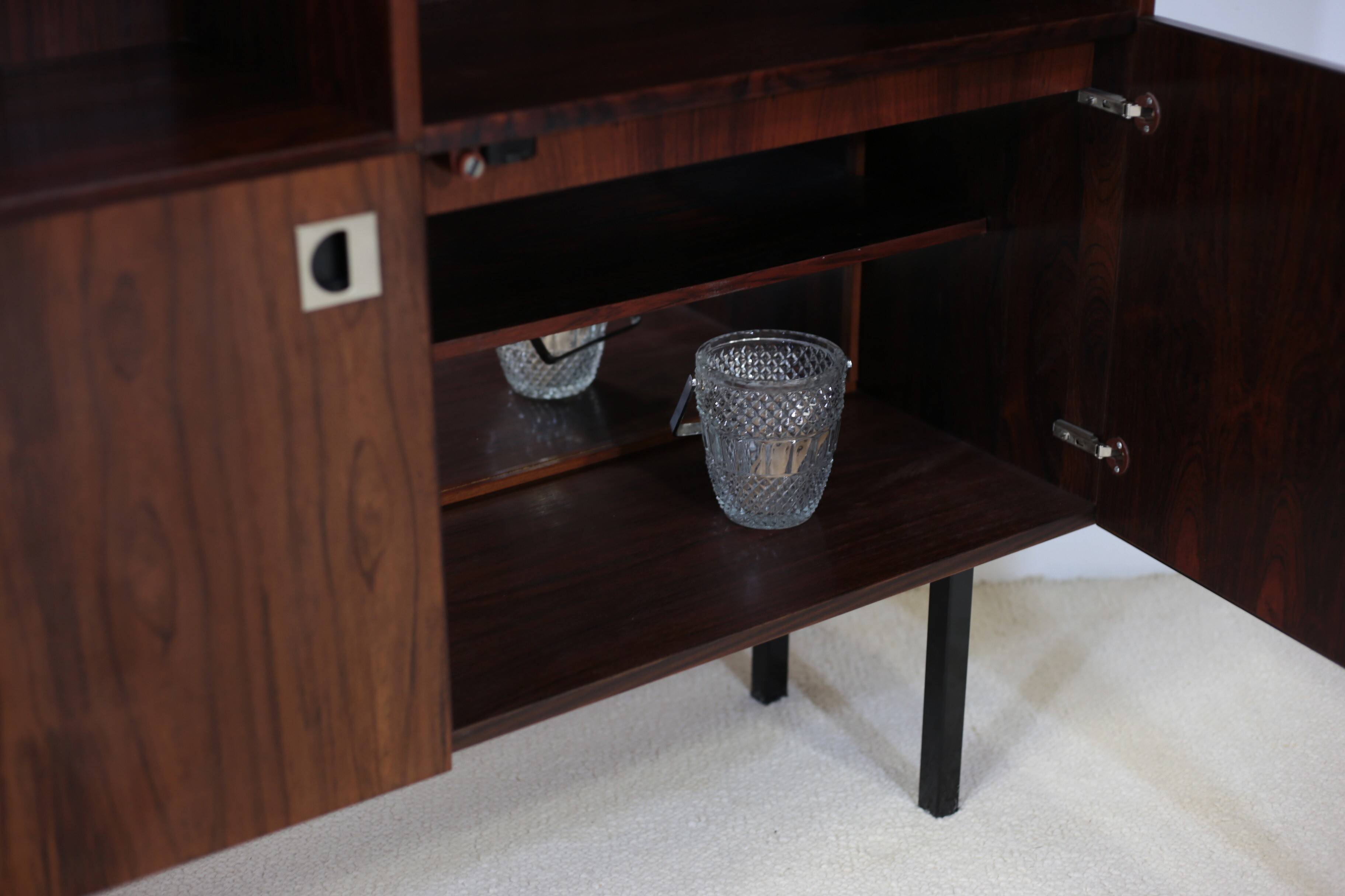 Rosewood bookcase sideboard