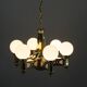 Rare Art Nouveau Chandelier by Emil Kralik for Vulkania, 1920s