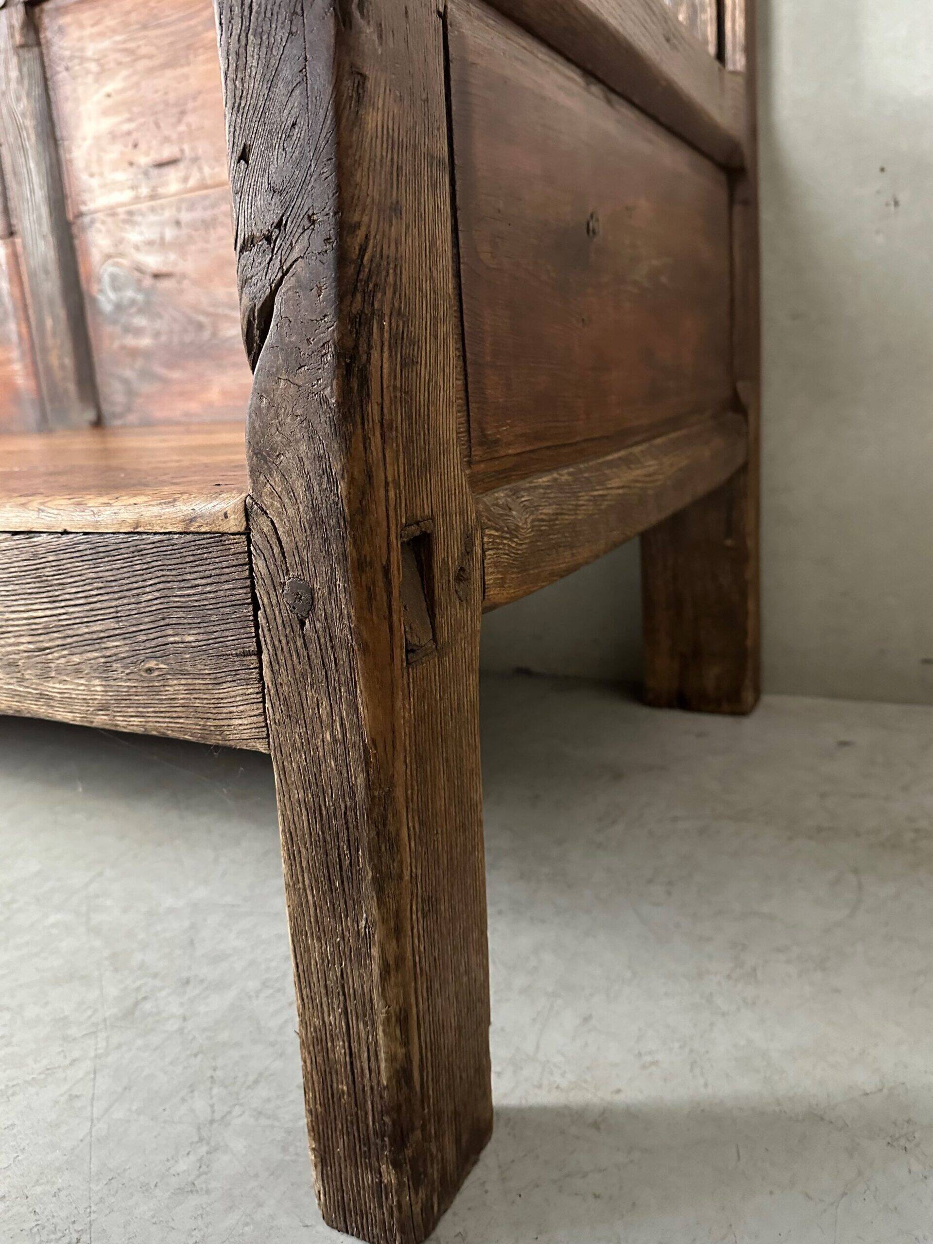Antique Spanish bench – 19th century