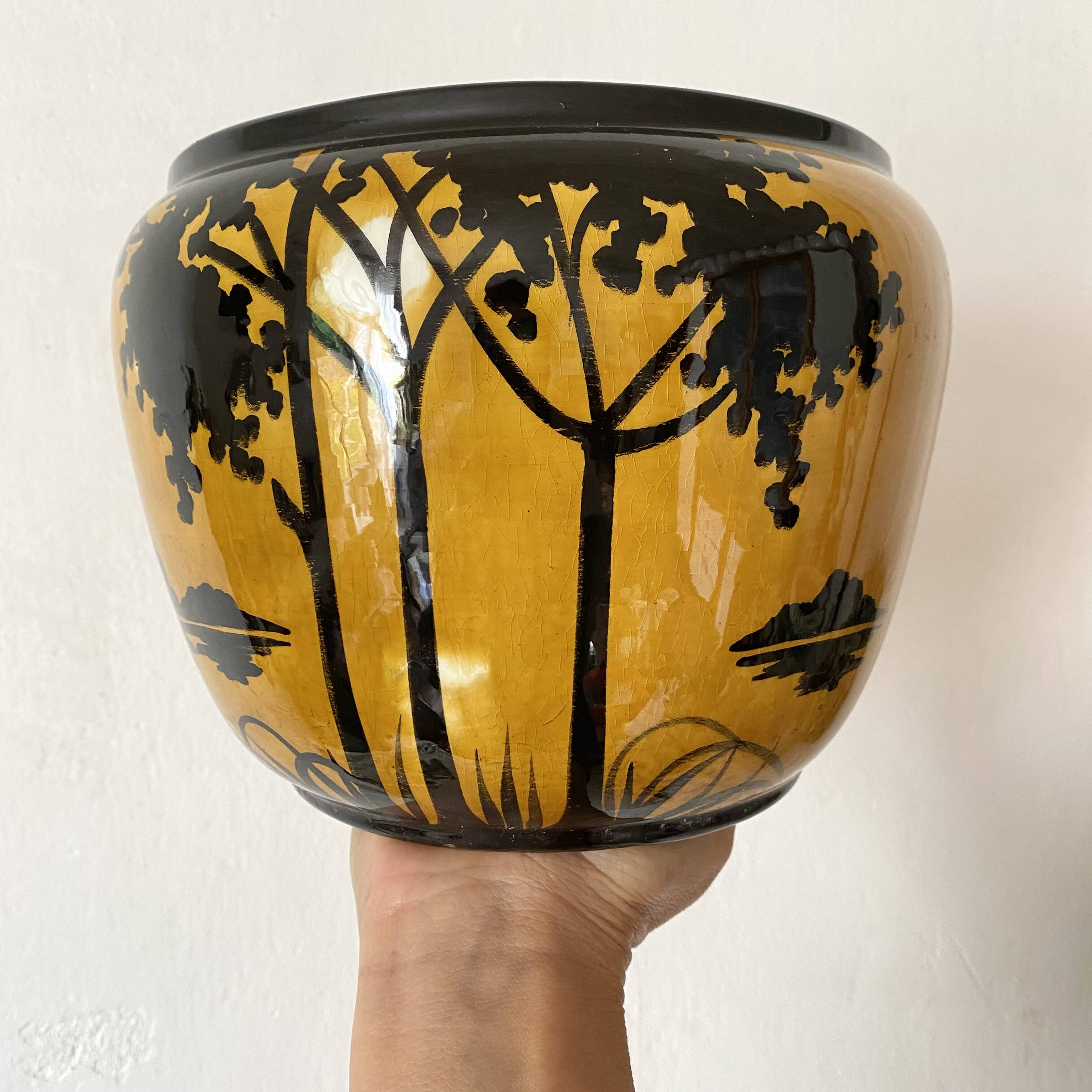 Orchies flowerpot, France, early 20th century