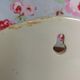 Ceramic matchbox and vintage antique wood dishes Creil Montereau HBCM