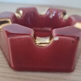 Art Deco earthenware ashtray