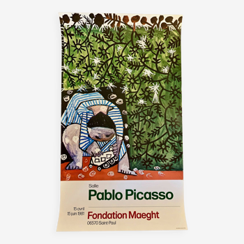 Pablo Picasso Four-Color Poster “Claude at 2 Years”