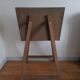 Old wooden school board, folding.