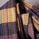 Couverture khadi, tissé main en laine recyclé par Storie