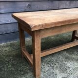 Table basse en chêne massif