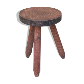 Brutalist tripod stool