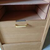 Renovated curtain filing cabinet