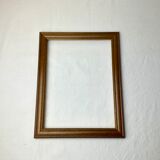 Retro frame in medium oak wood
