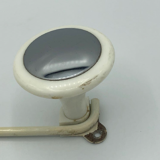 Vintage hook white and chrome