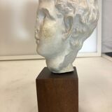 Statue bust roman man