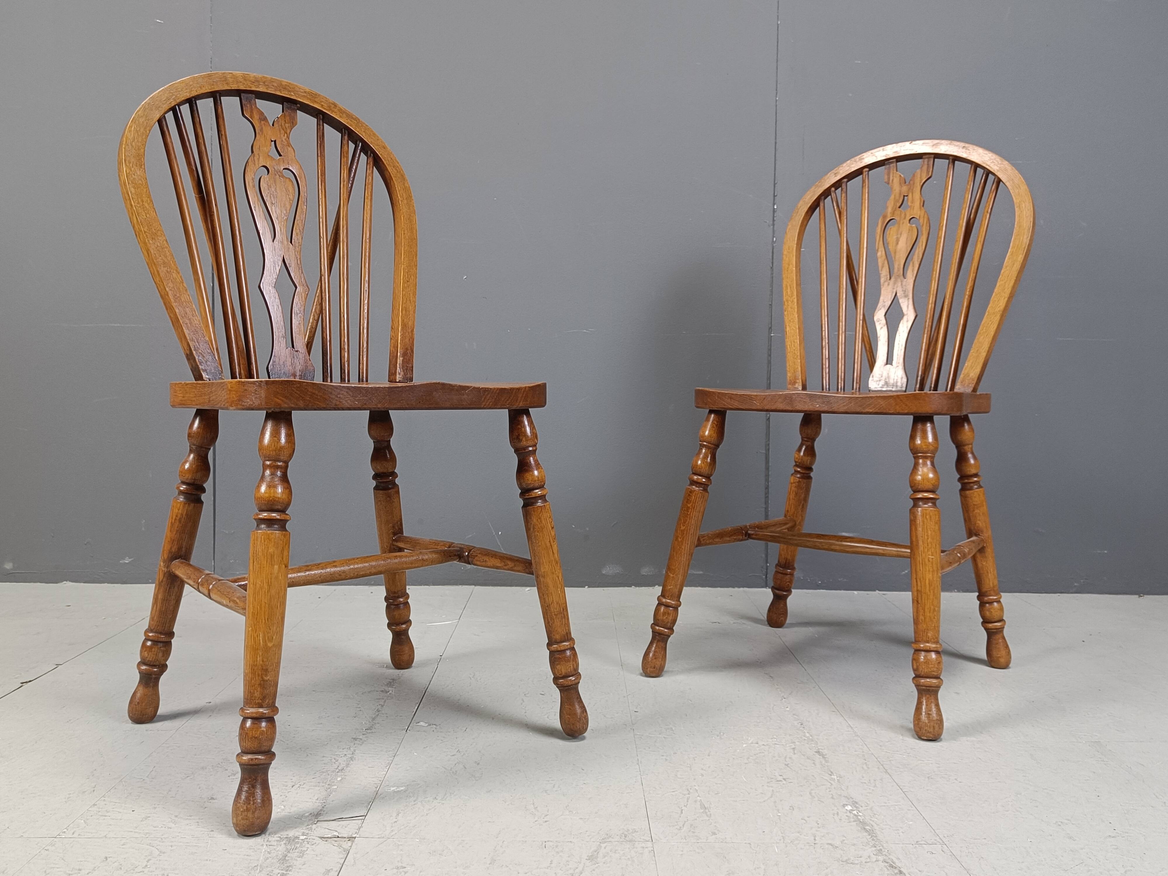 Set of 6 Vintage Ercol Dining Chairs, 1950's