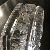 Bohemian crystal ashtray
