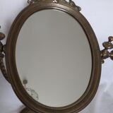 Brass mirror 29 x 41 cm