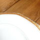 Limoges porcelain dessert dish by A.Blin vintage Vierzon décor