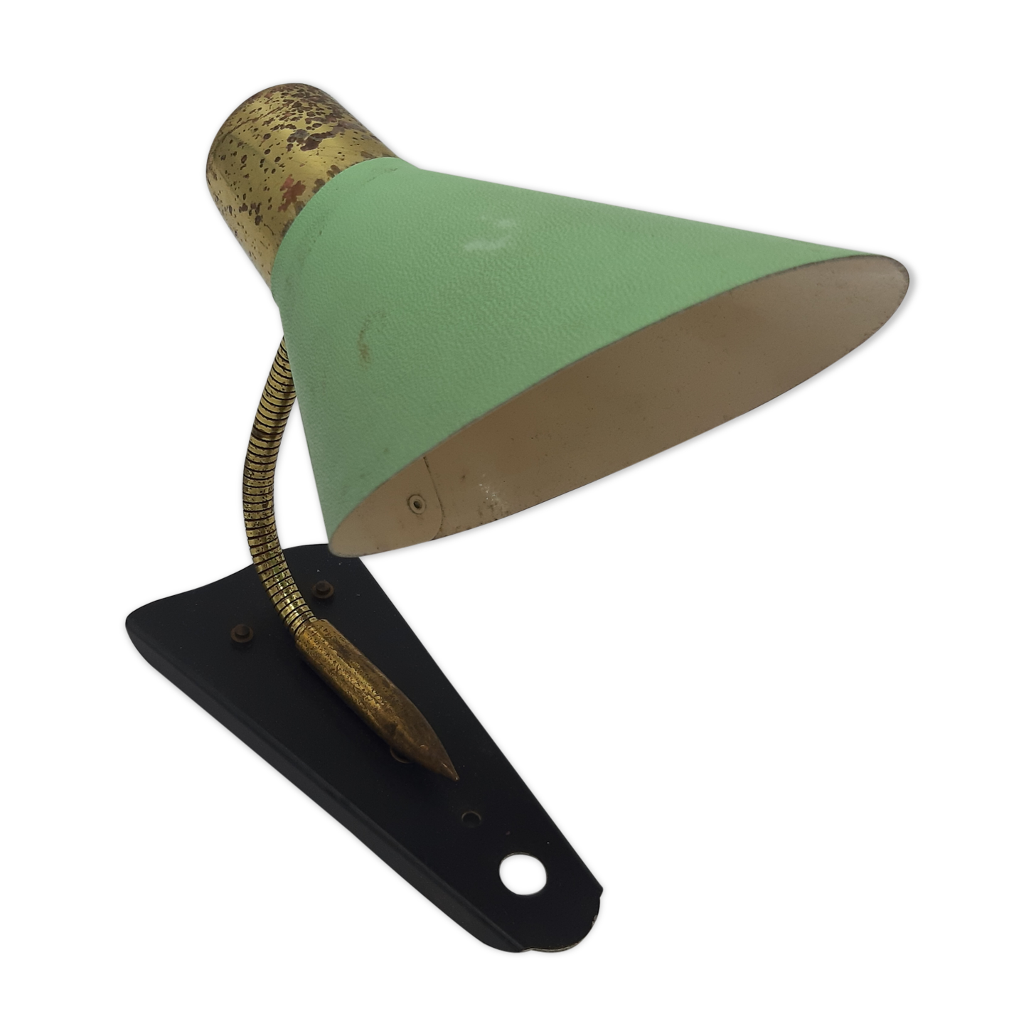 Coconut style wall light