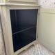 Corner display cabinet from the 1950s