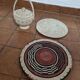 Set of 3 Woven African Baskets – Fulani Mbeedu from Cameroon