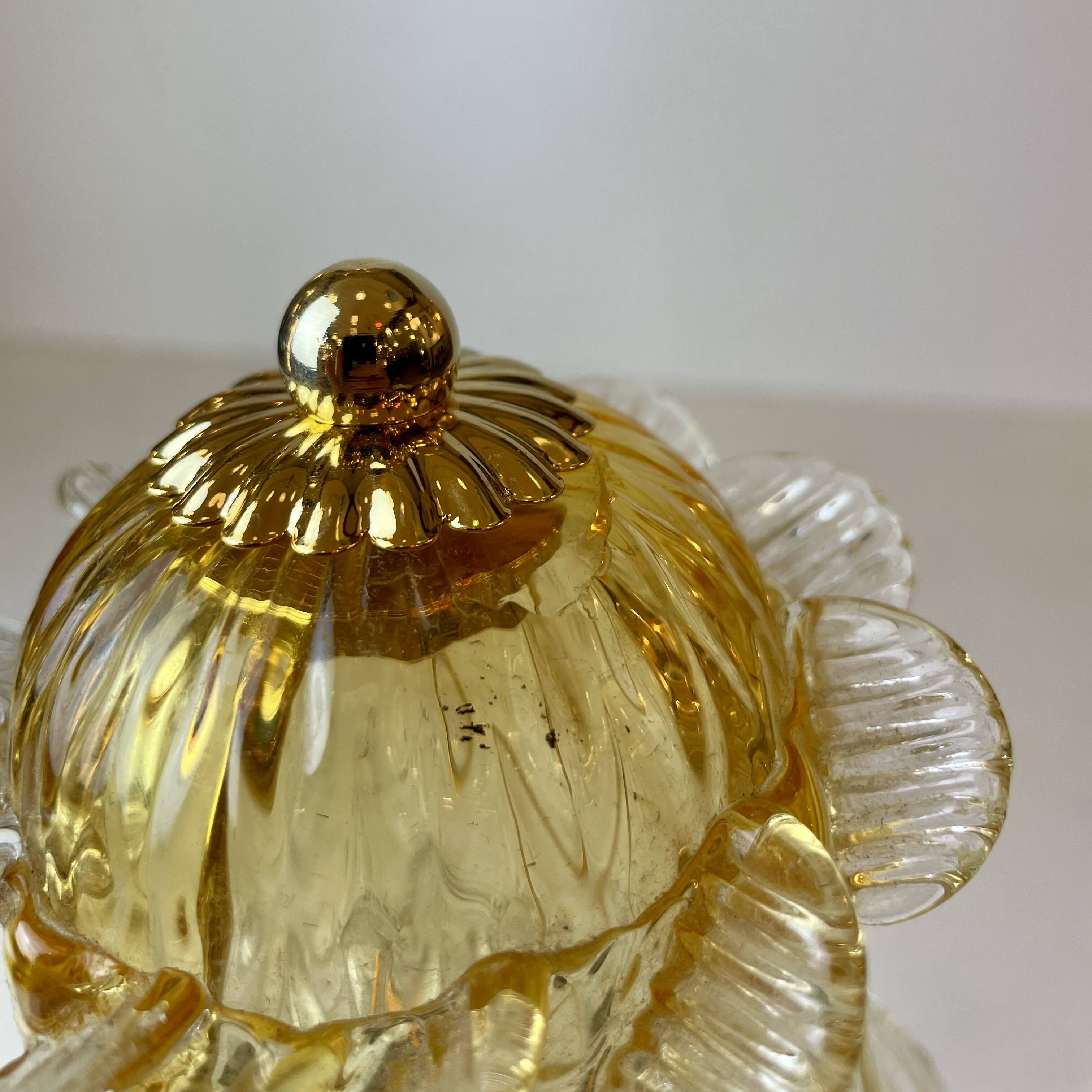 Murano Table Lamp in the style of Barovier & Toso, 1980s
