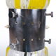 Carlo Nason model Lipstick Design Floor Lamp, Made by Mazzega Italy.