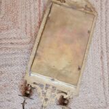 19th century bronze wall mirror