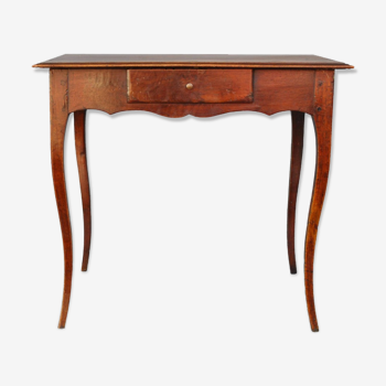 Table desk Louis XV of the period XVIIIth Walnut