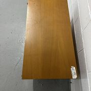 Florence Knoll furniture in teak from the 1970s.