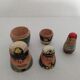 sailors russian dolls made of old wood