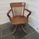 American desk chair in oak