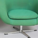 Paire de fauteuils pivotants