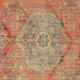 Anatolian handmade vintage rug 255 cm x 164 cm