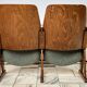 Vintage Green Folding Cinema Chairs, 1970s Czechoslovakia