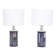 Pair of Royal 7 Midcentury Table Lamps by Ingelise Koefoed for Fog & Mørup