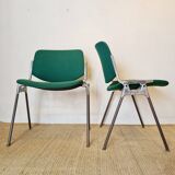 2 chairs by Giancarlo Piretti for Castelli, 1970