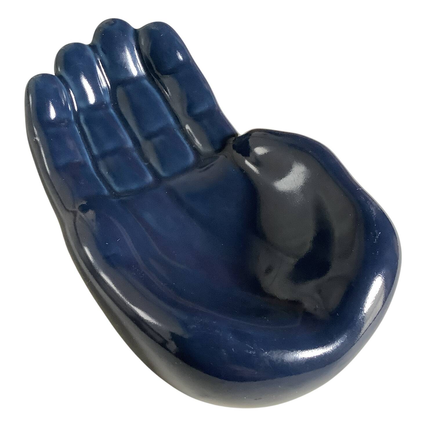 Vintage ceramic trinket tray – Hand | 70s-80s