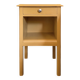 Honey yellow bedside table