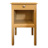 Honey yellow bedside table