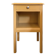 Honey yellow bedside table