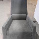 Roset jul line armchair in alcantara