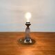 Lampe de table en verre française du milieu du siècle par Daum, années 1960