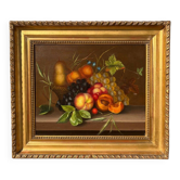 French school of the 19th century. Still lifes with fruits.
