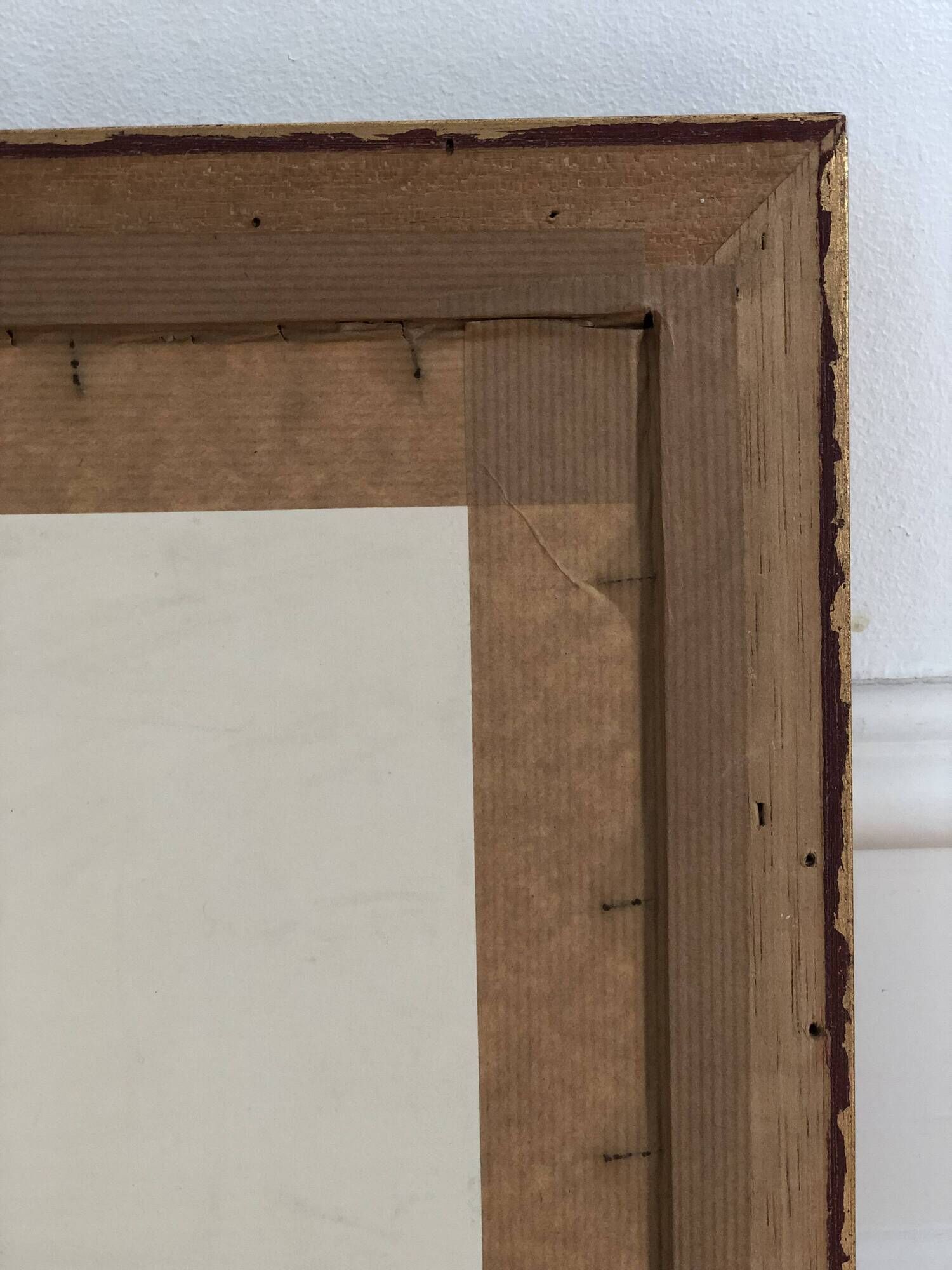 Vintage Original River Landscape Oil Painting: Framed Countryside Art
