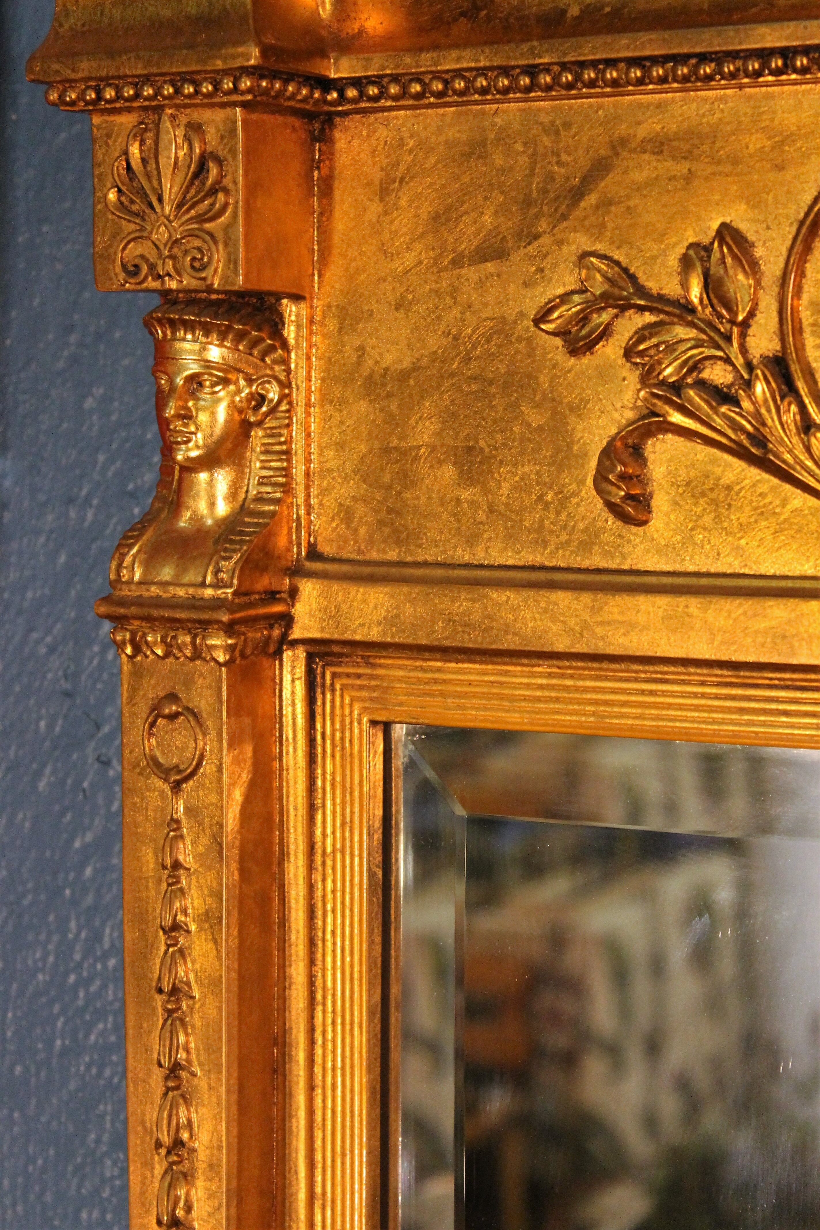 Wall mirror "Antique" 1960