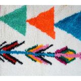 Tapis berbère coloré 244 x 145cm