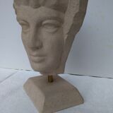 Ephebe head in sandstone