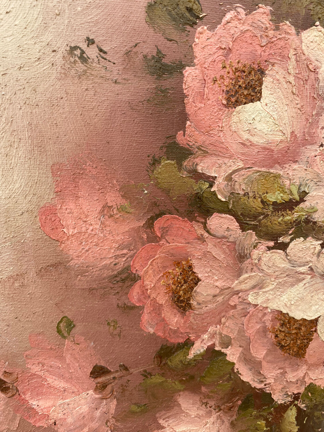 Still life with bouquet of flowers