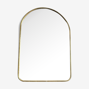 Arche gold brass mirror - 60cm