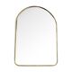 Arche gold brass mirror - 60cm