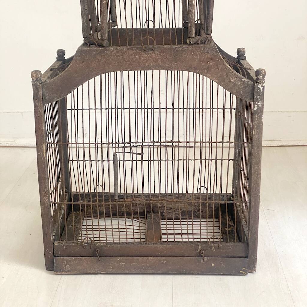 Vintage birdcage from the 1900s